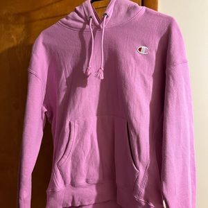 Pink Champion hoodie